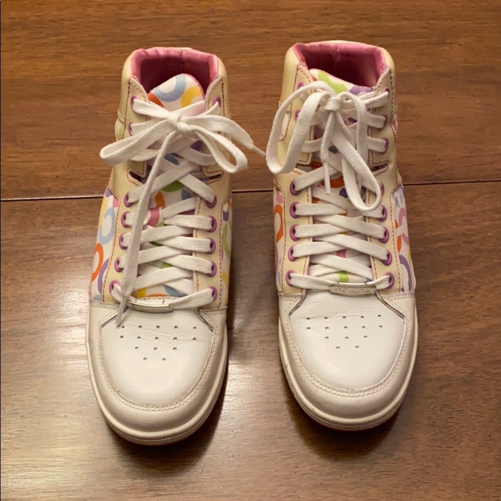 Coach Vintage Norra Hightop Athletic Sneakers
